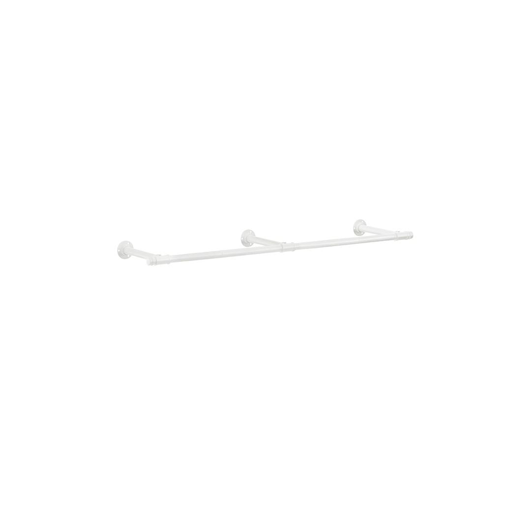 Wandgemonteerde Kledingstang – 170 cm Breed – Metalen Ophangstang voor Kleding en Jassen