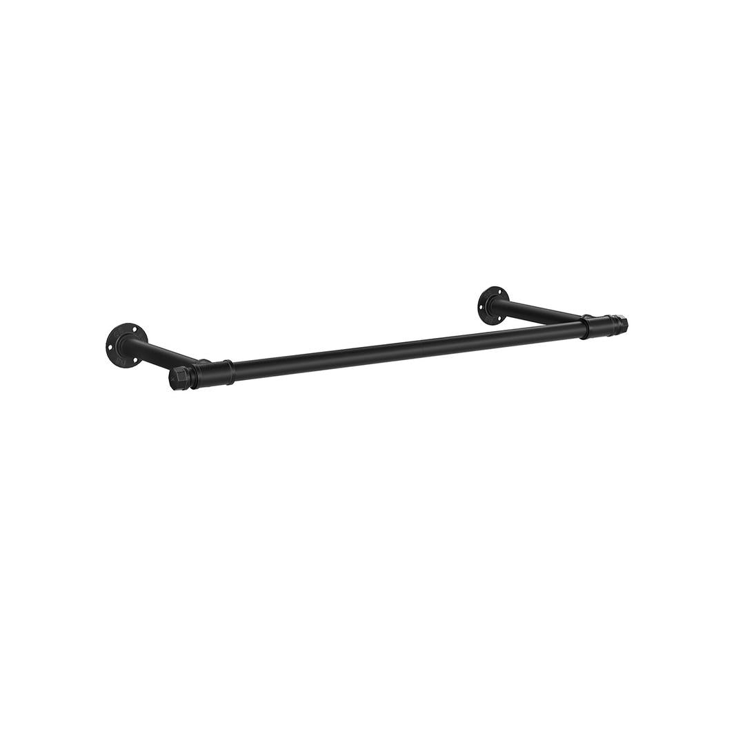 Wandgemonteerde Kledingstang – 170 cm Breed – Metalen Ophangstang voor Kleding en Jassen