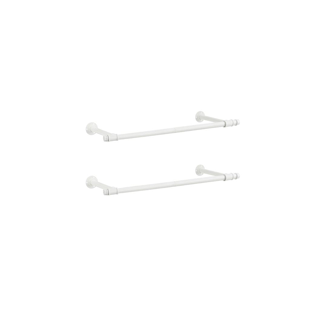 Wandgemonteerde Kledingstang – 170 cm Breed – Metalen Ophangstang voor Kleding en Jassen