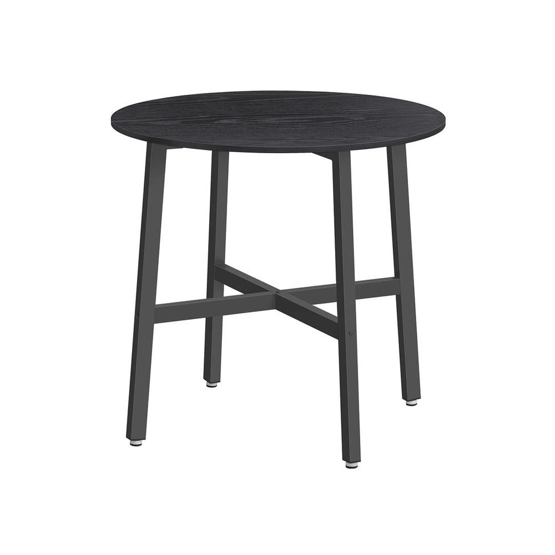 Ronde Keukentafel 80 × 75 cm – Compacte Eettafel voor Keuken of Eetkamer