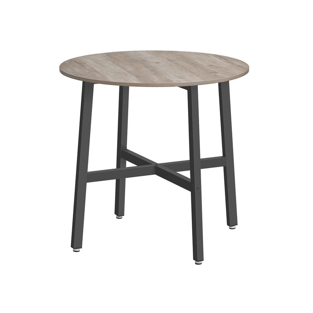 Ronde Keukentafel 80 × 75 cm – Compacte Eettafel voor Keuken of Eetkamer