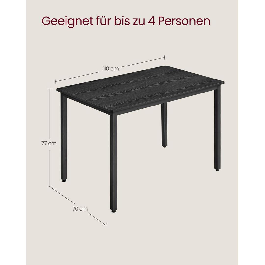 Eettafel voor 4 Personen – Compacte Tafel voor Keuken of Eetkamer