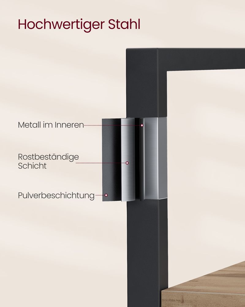 Vrijstaande Open Kast met 14 Legplanken – Industriële Stijl – Ruime Opbergoplossing voor Woonkamer of Kantoor