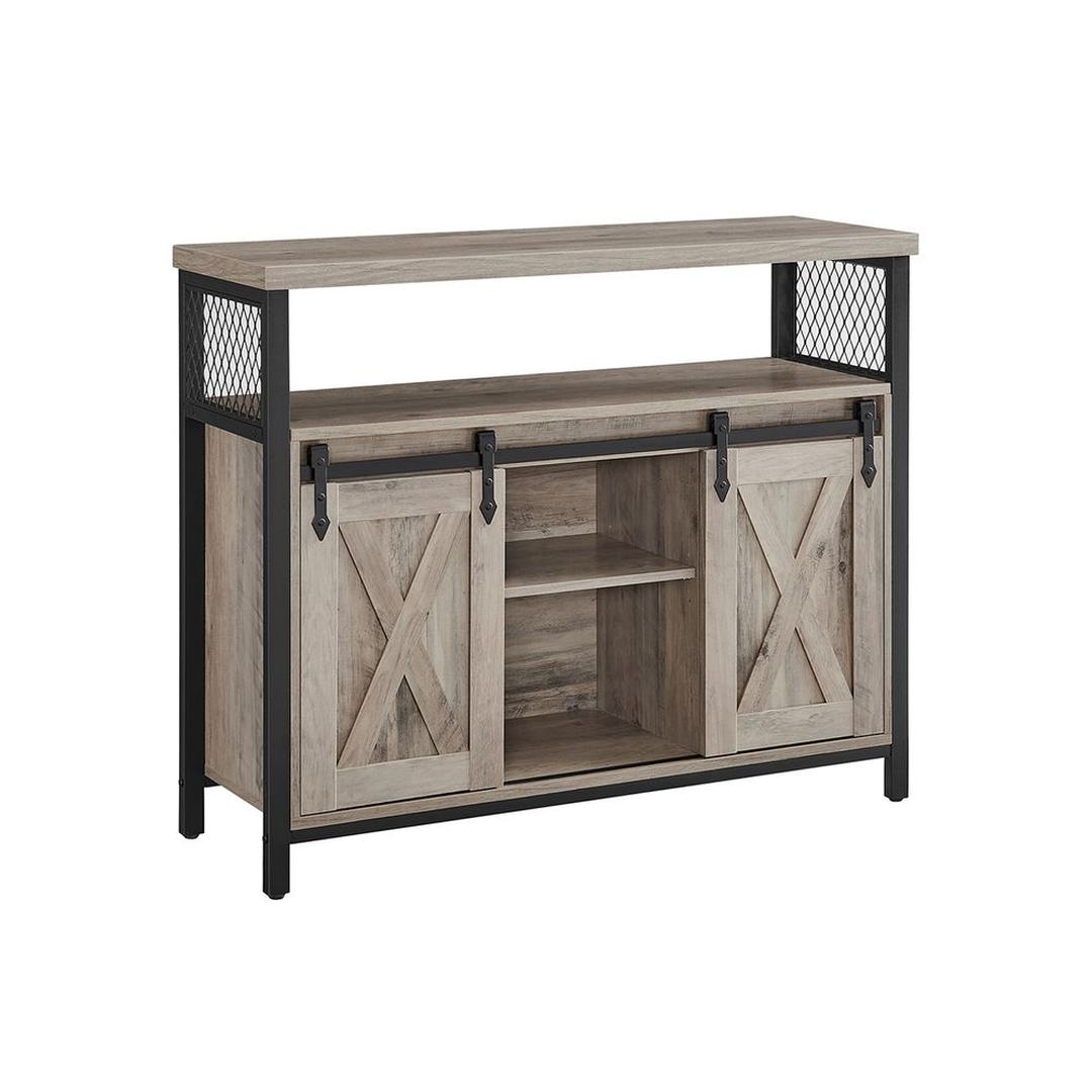 Opbergdressoir met Twee Schuifdeuren – Ruim Sideboard voor Woonkamer of Eetkamer