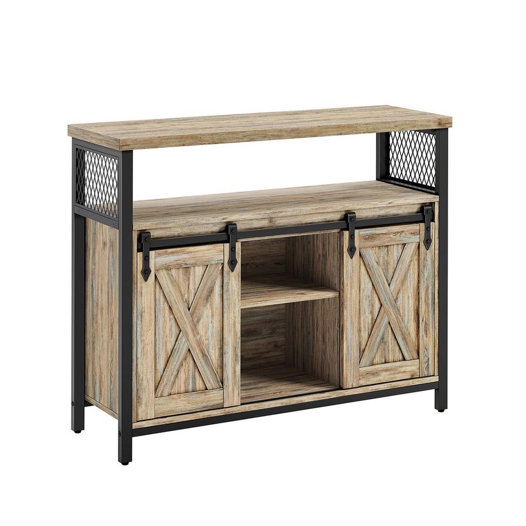 Opbergdressoir met Twee Schuifdeuren – Ruim Sideboard voor Woonkamer of Eetkamer