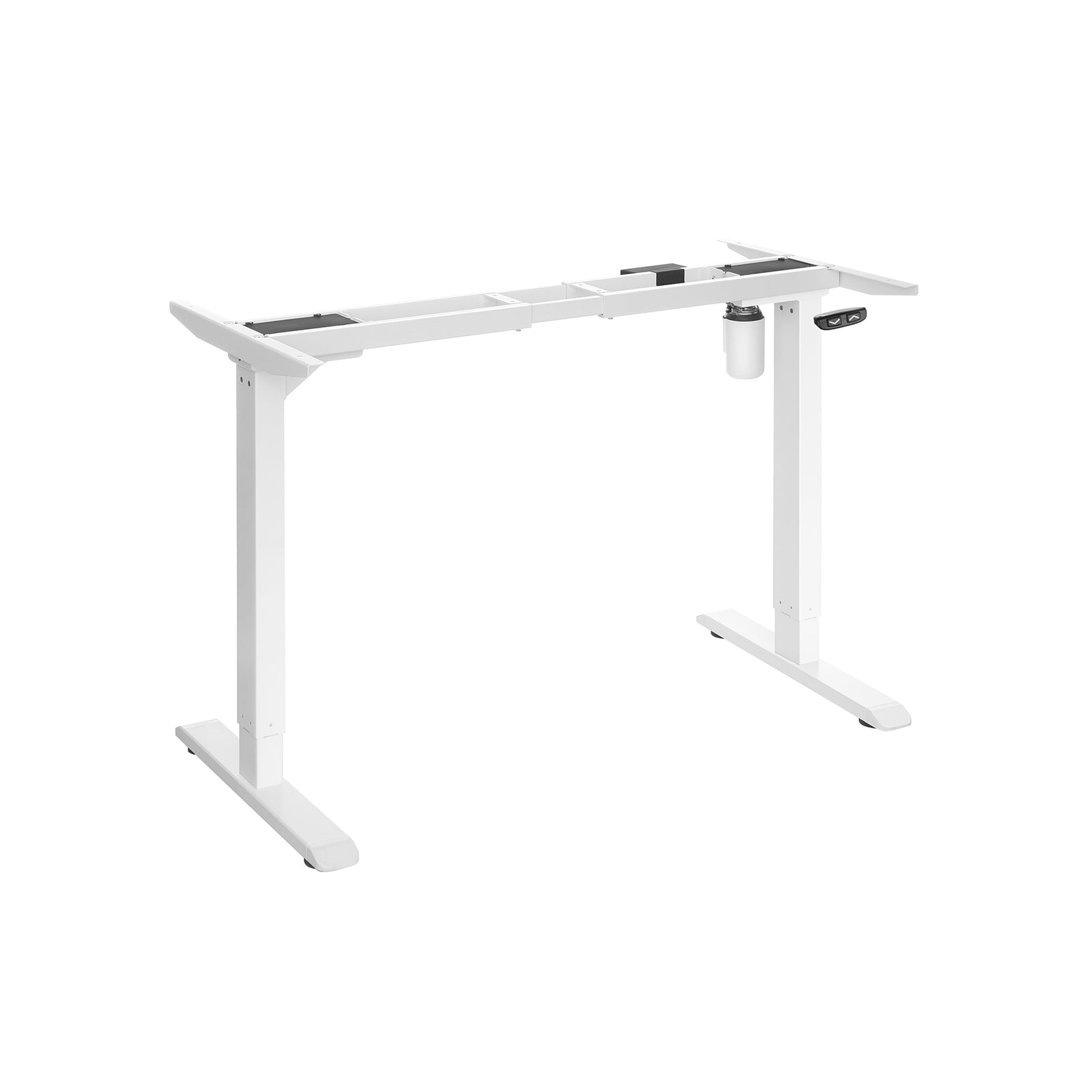 Elektrisch In Hoogte Verstelbaar Bureauframe – Verstelbaar van 115–147 cm Breed en 71–112 cm Hoog – Zonder Bureaublad