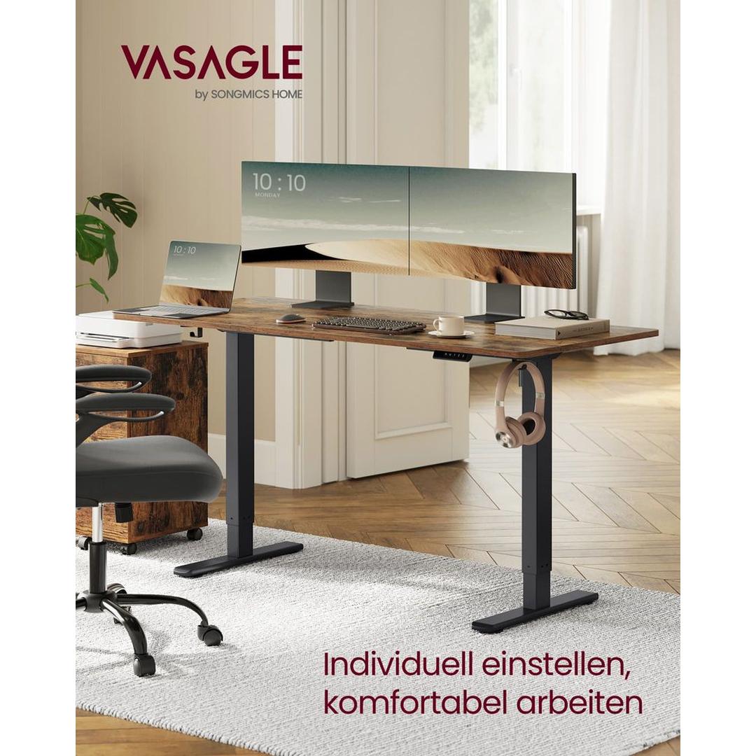 Elektrisch In Hoogte Verstelbaar Bureauframe – Zonder Bureaublad – Zit-Sta Onderstel voor Thuis en Kantoor