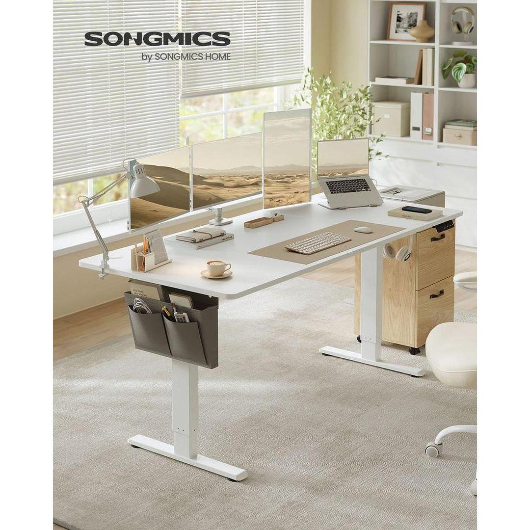 Elektrisch Zit-Sta Bureau – 180 x 80 cm – Hoogte Verstelbaar – Inclusief Kabelbeheer