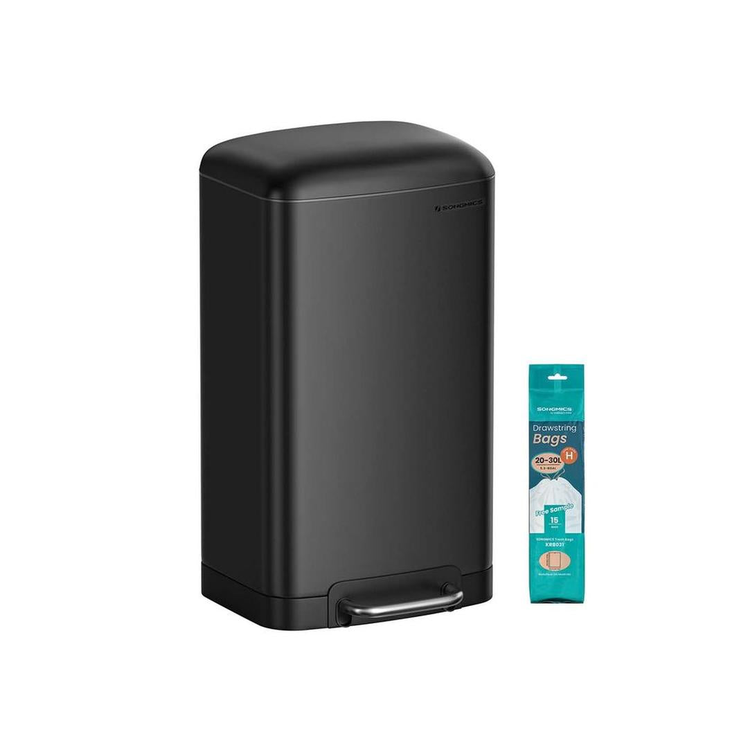 Vrijstaande Afvalbak 30 Liter – Praktische Vuilnisemmer voor Keuken, Kantoor of Bijkeuken