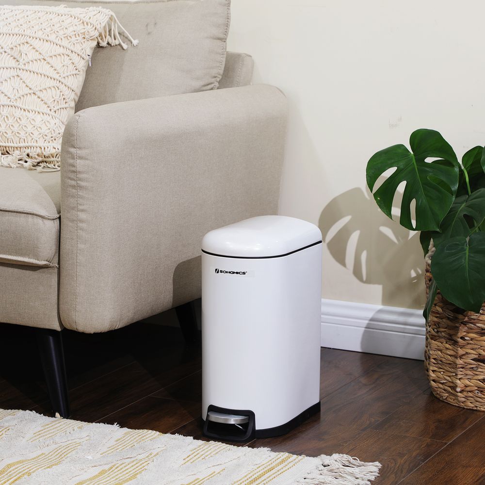 stalen mini prullenbak - make-upemmer