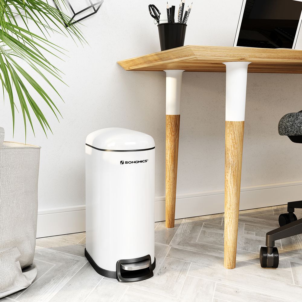 stalen mini prullenbak - make-upemmer