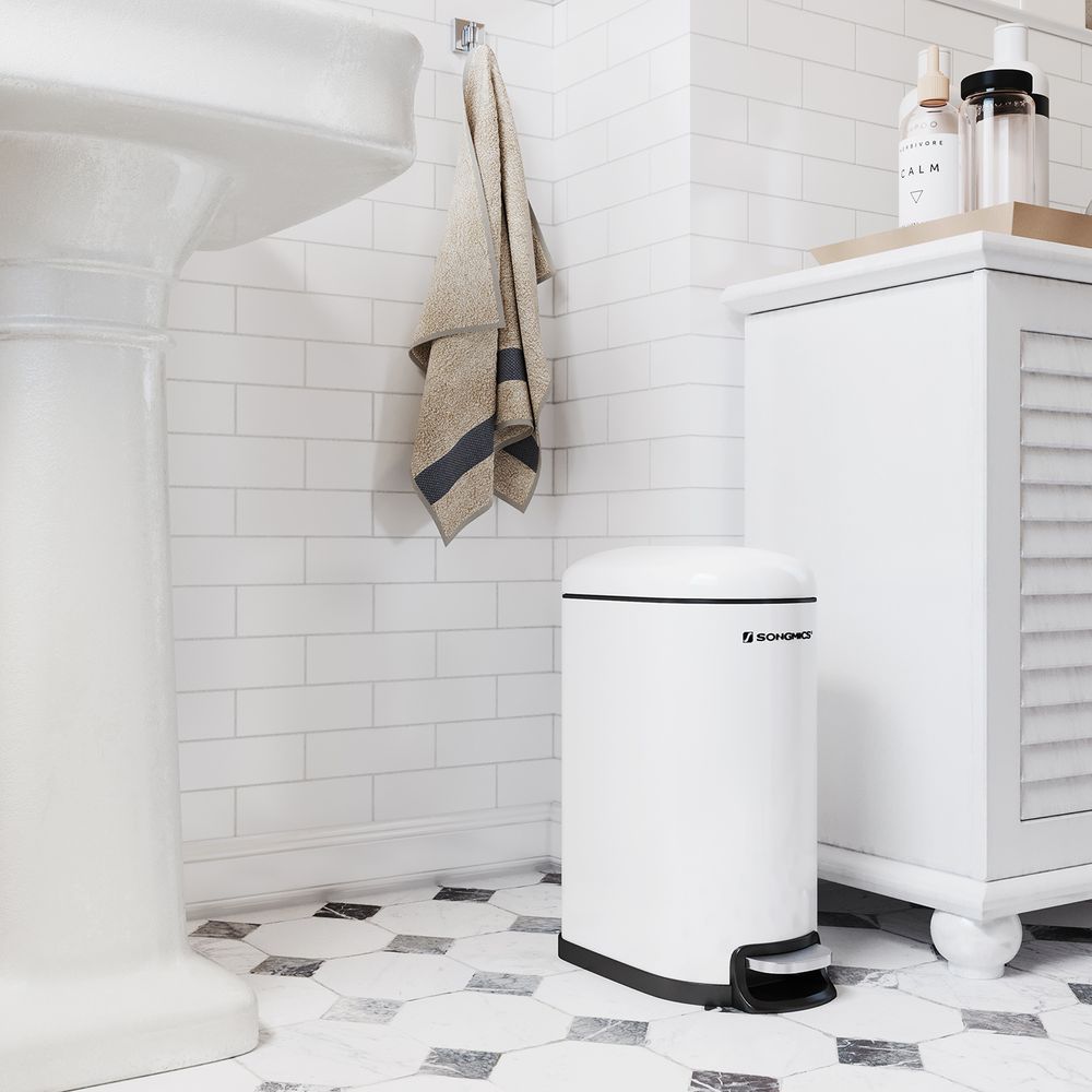 stalen mini prullenbak - make-upemmer