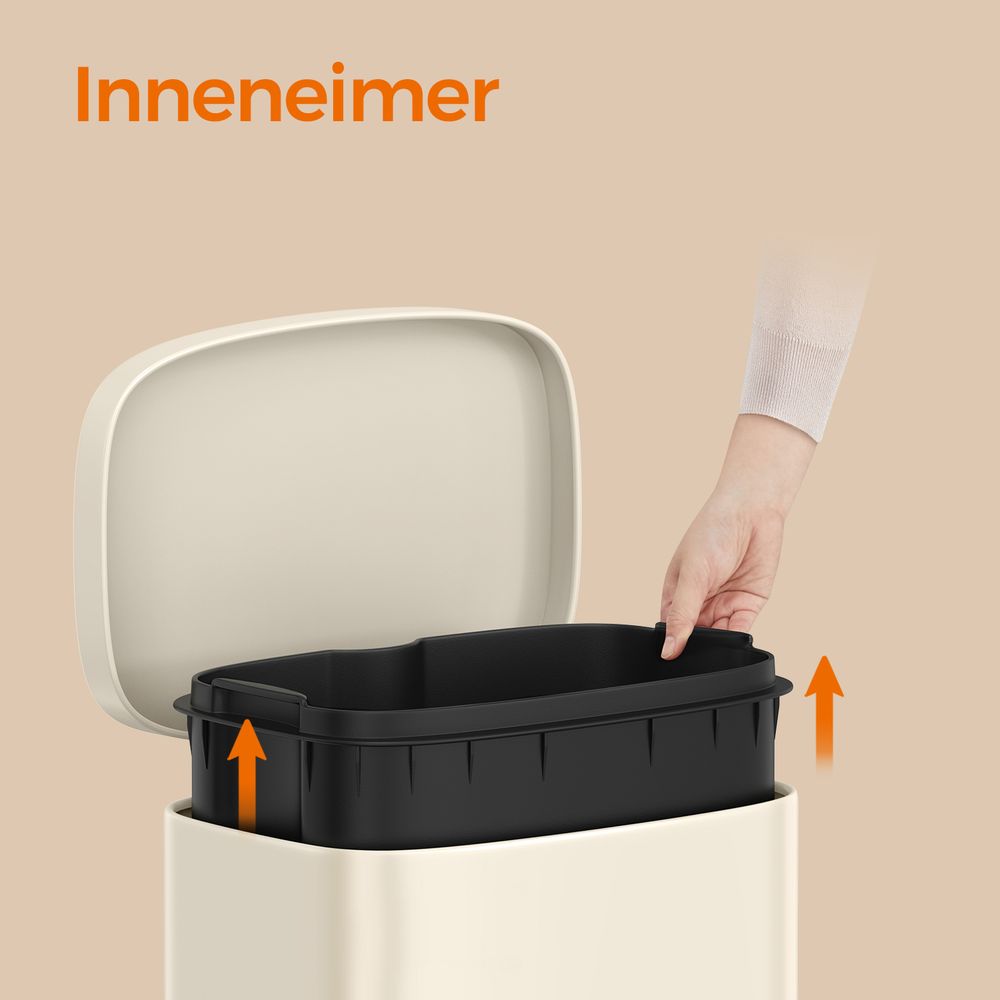 Keukenafvalbak 30 Liter – Vrijstaande Vuilnisbak voor Dagelijks Gebruik