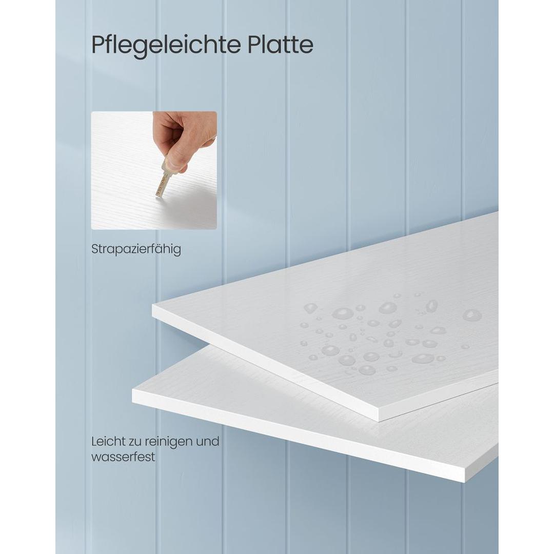 TV-Meubel in Industriële Stijl met 3 Lades – Lage Opbergkast voor Woonkamer en Media-apparatuur