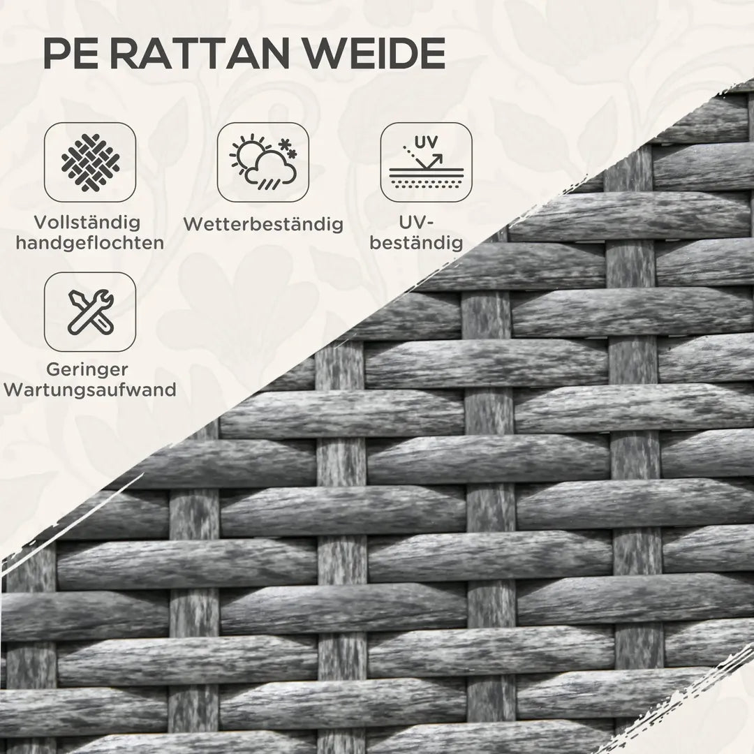 Keukenwagen met lade en legplank – op wielen – Zwart