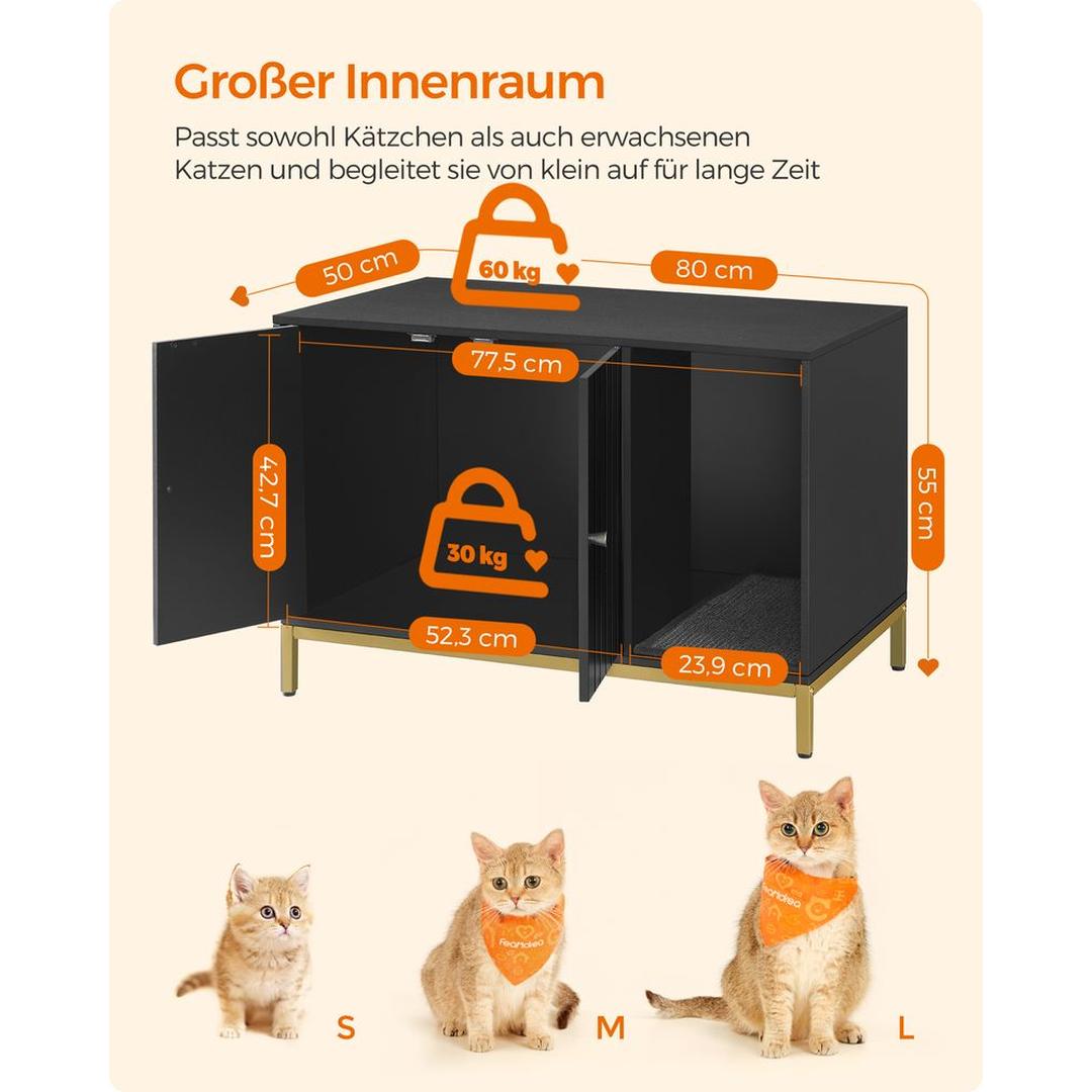 Kattenbak Kast – Discrete Opbergkast voor Kattenbak en Accessoires