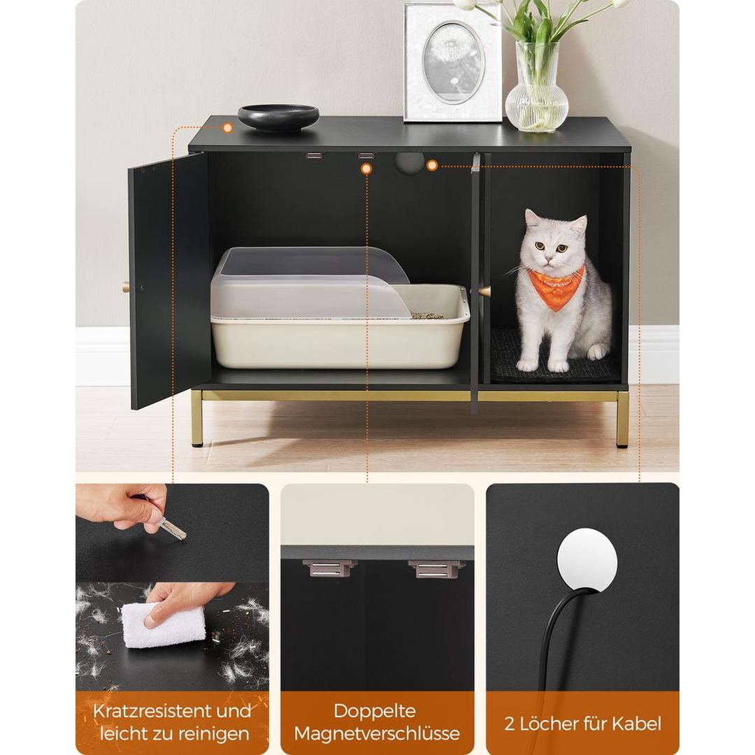 Kattenbak Kast – Discrete Opbergkast voor Kattenbak en Accessoires