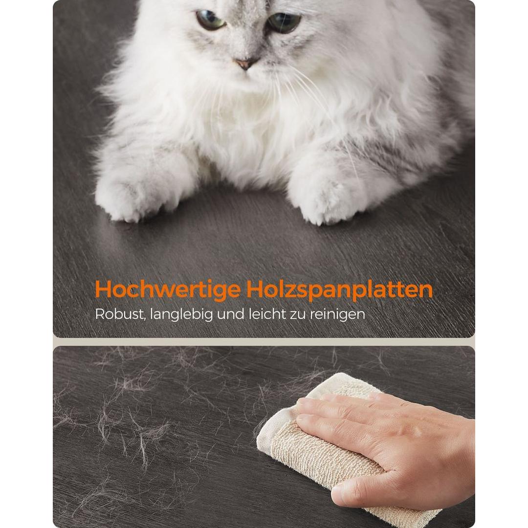 Krabpaal 88 cm in Vintagebruin – Compact Klim- en Speelmeubel voor Katten