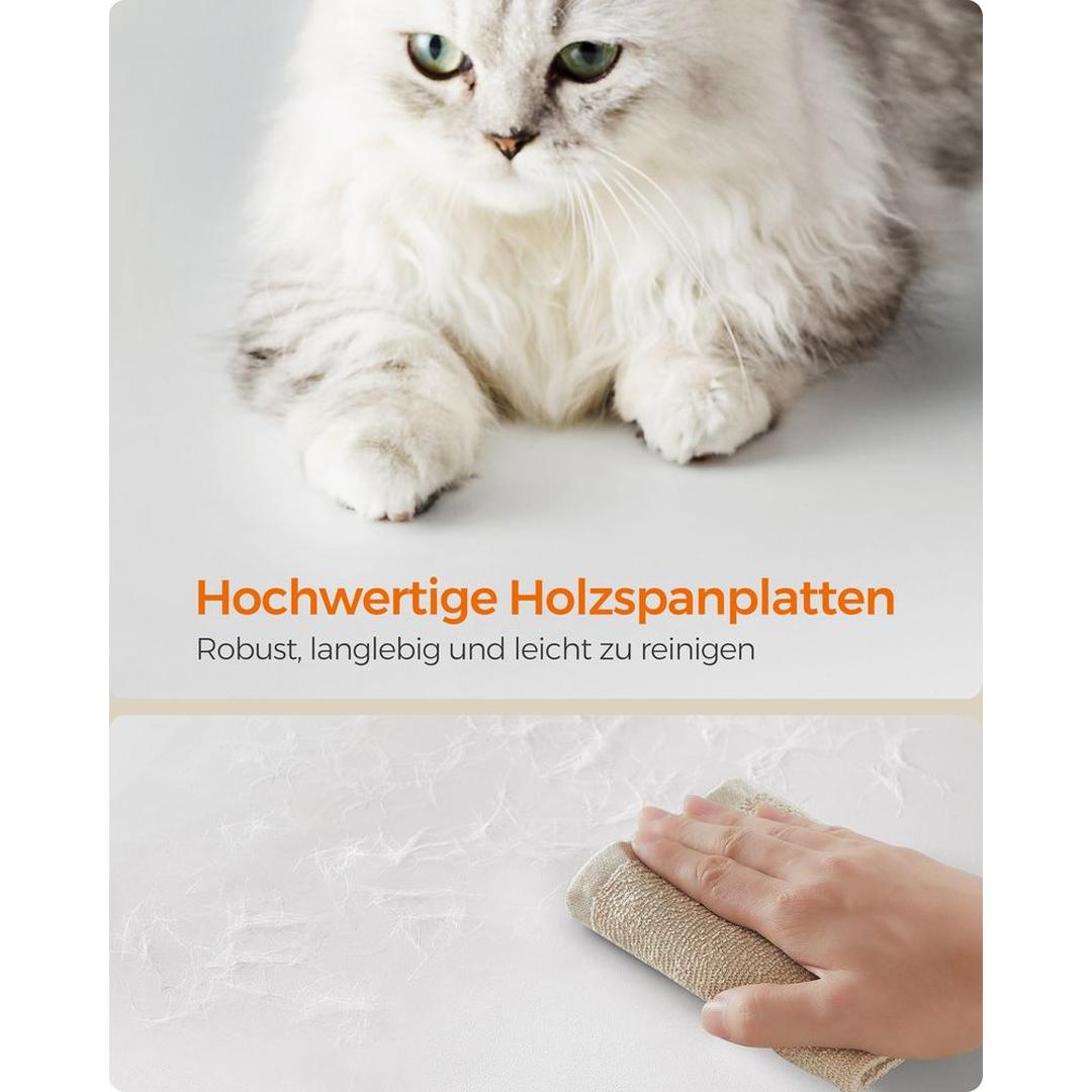 Krabpaal 88 cm in Vintagebruin – Compact Klim- en Speelmeubel voor Katten