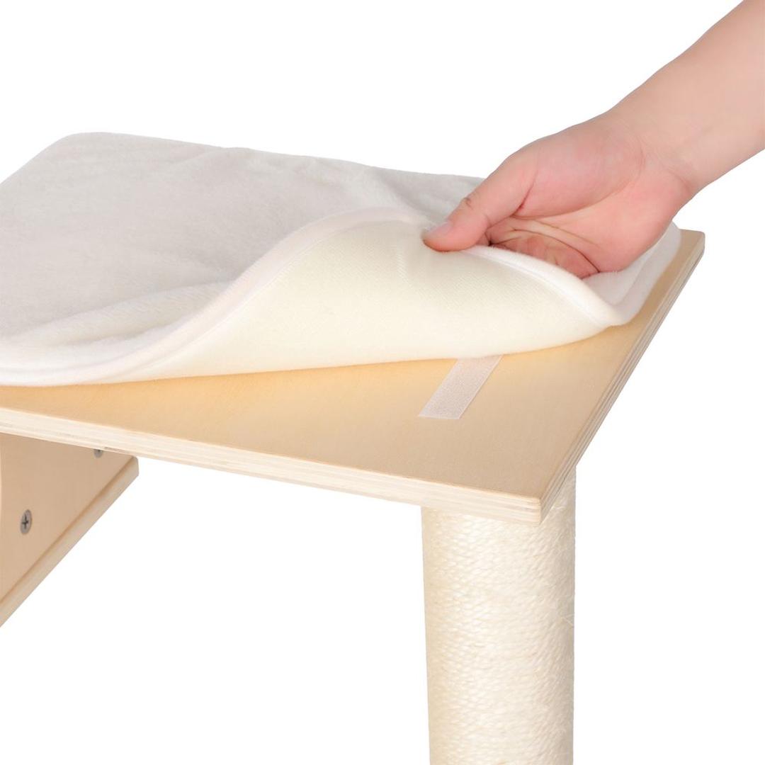 Krabpaal 88 cm in Vintagebruin – Compact Klim- en Speelmeubel voor Katten