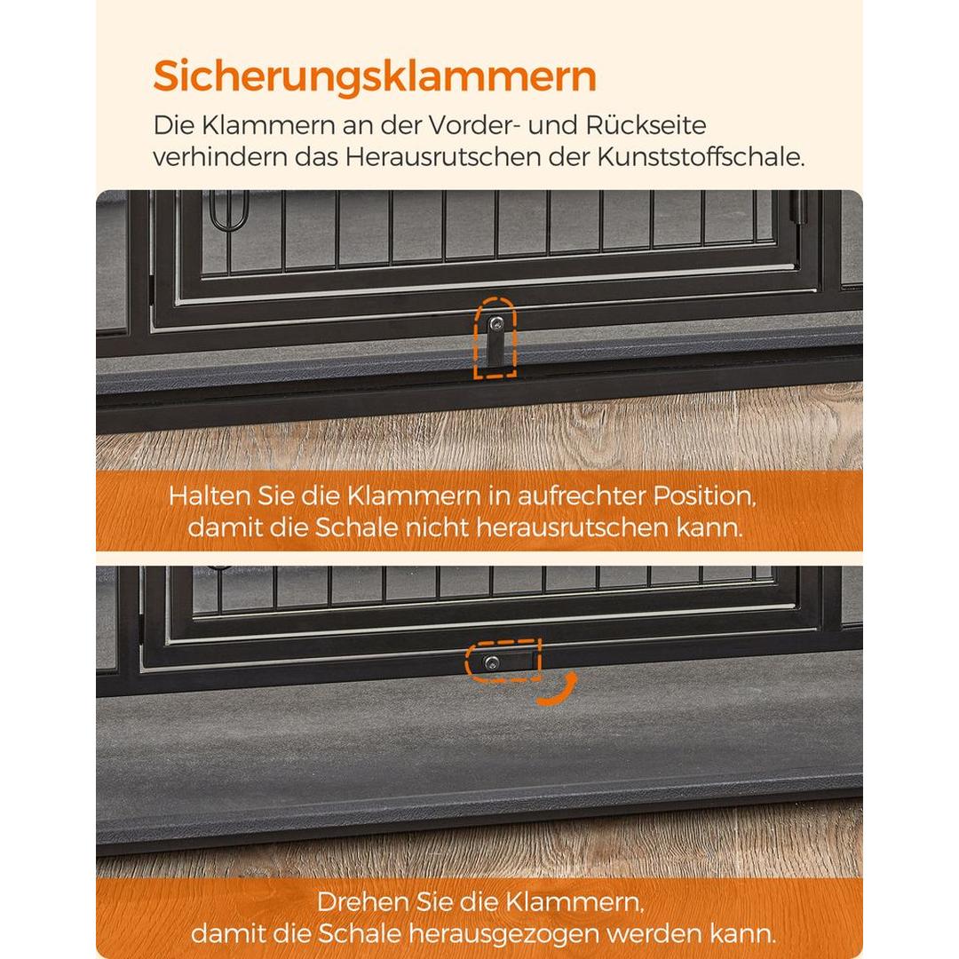 Draagbare Hondenbench met Stevige Constructie – Opvouwbare Transportkooi voor Hond