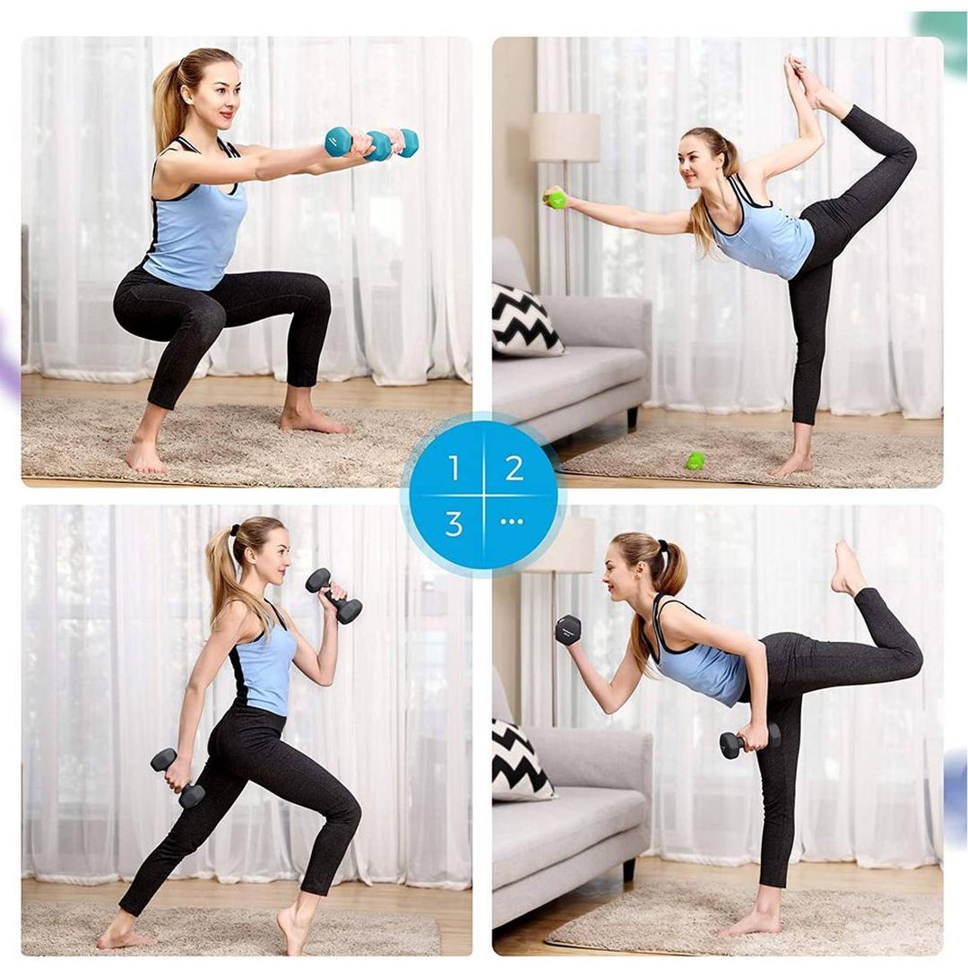 Dumbbell Set met Hantelrek – Verstelbare Korte Halters met Opbergstandaard voor Thuisfitness