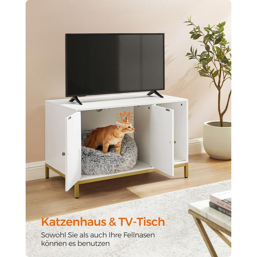 Kattenbak Kast – Discrete Opbergkast voor Kattenbak en Accessoires