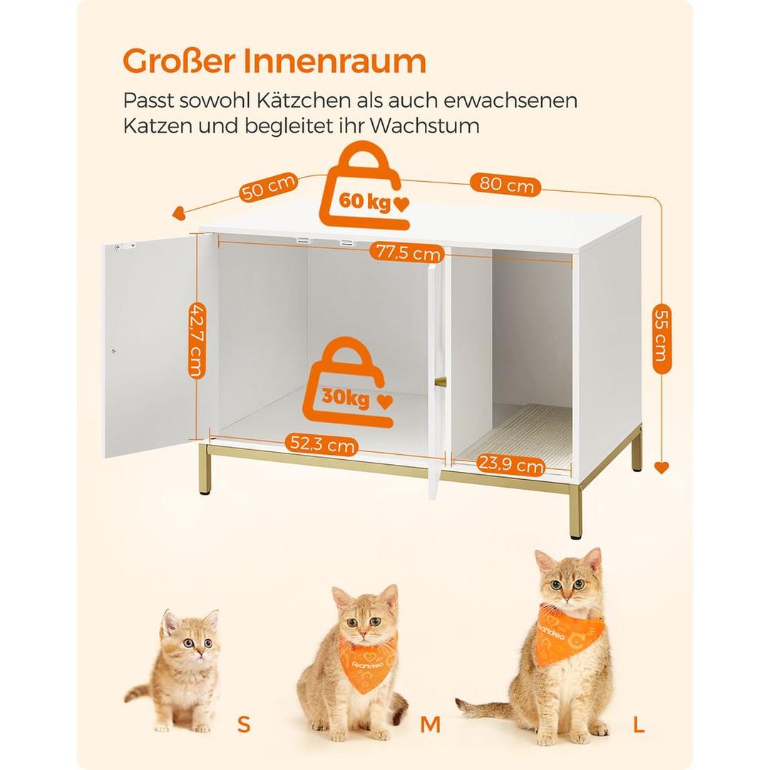 Kattenbak Kast – Discrete Opbergkast voor Kattenbak en Accessoires