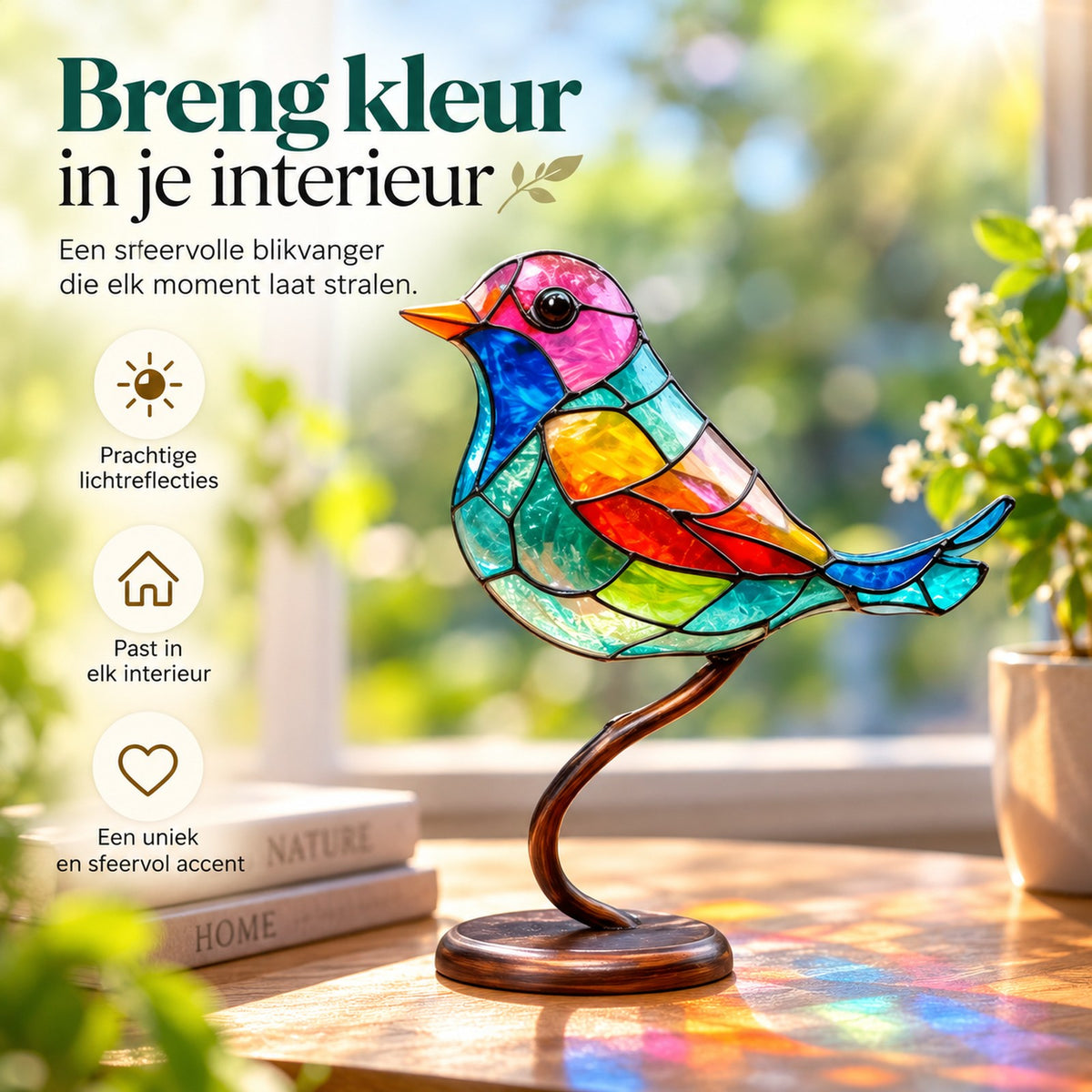 decoratie van acryl – van bovenaf gezien