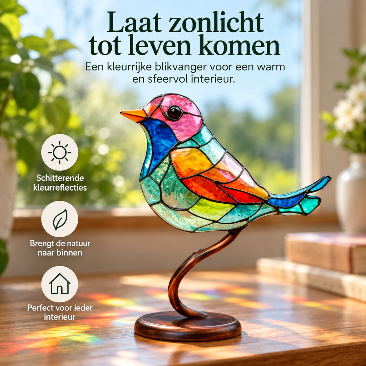 decoratie van acryl – achteraanzicht