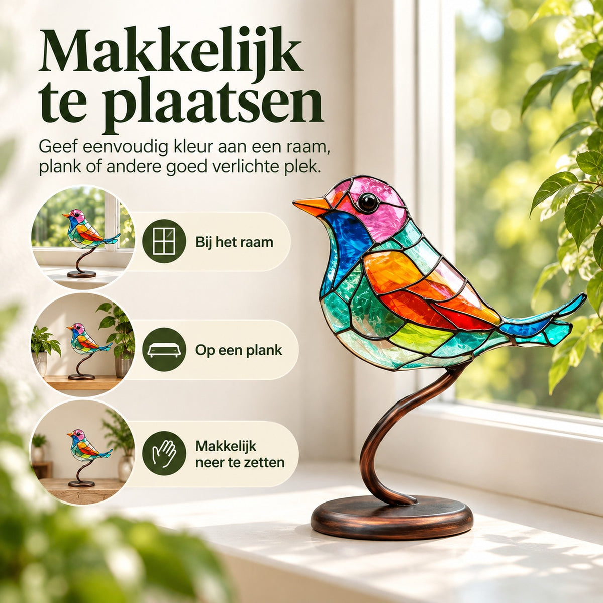 decoratie van acryl – in gebruik