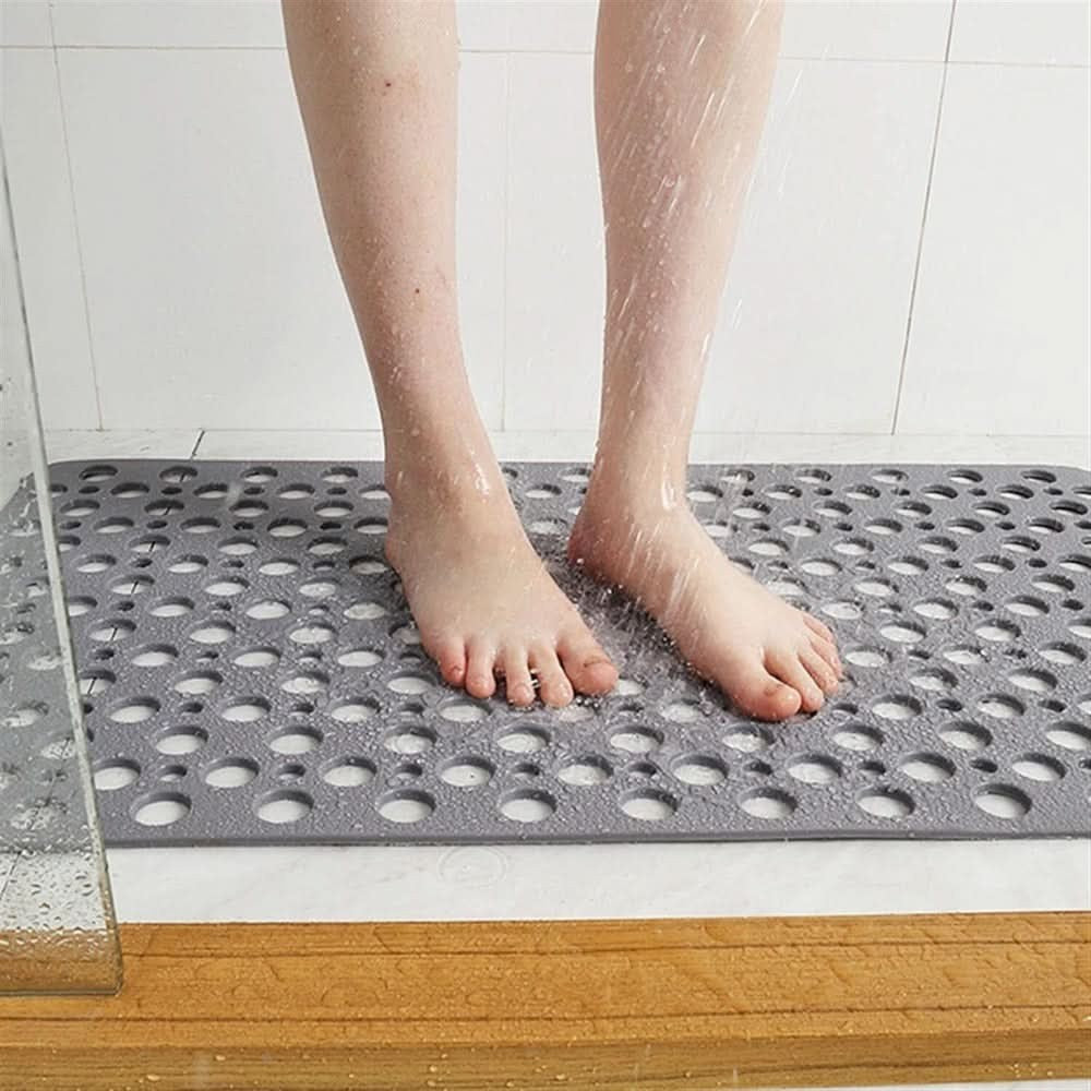 Alddal douchemat in groen van pvc with tpe content – duurzaam, waterafstotend, and long-lasting – sfeerbeeld in huis