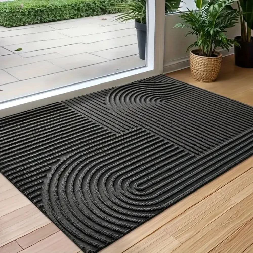 Almstad mat van absorberend polyester surface with antislip tpr backing – close-up van het materiaal