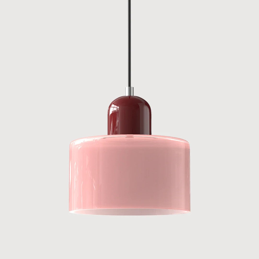 Arvid hanglamp van glas en metaal – detailfoto van de afwerking (51)