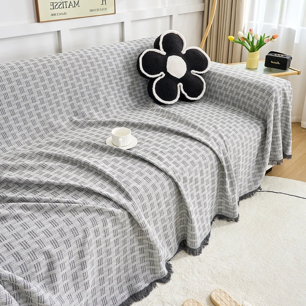 Aurelis bankhoes van polyester – detail van de rand