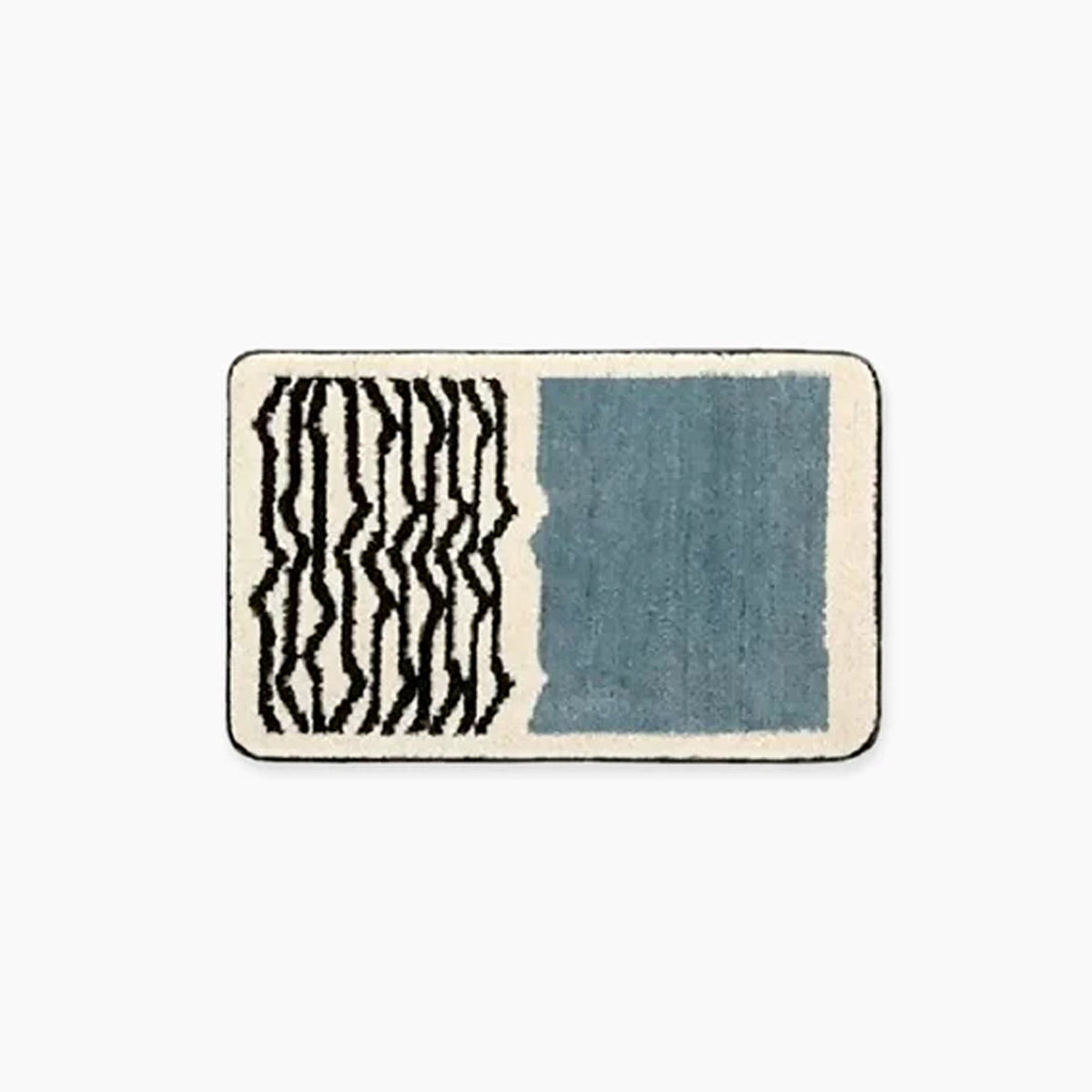 Brekke badmat van polyester en acryl – close-up van het materiaal (18)
