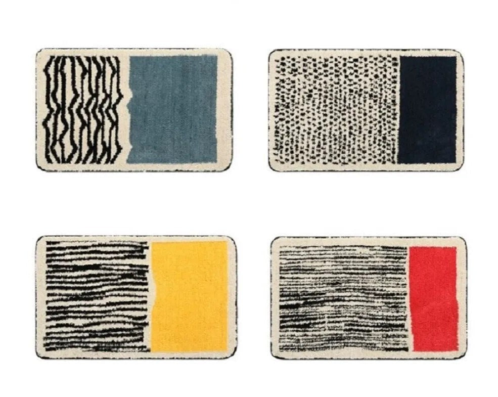 Brekke badmat van polyester en acryl – geplaatst in een interieur