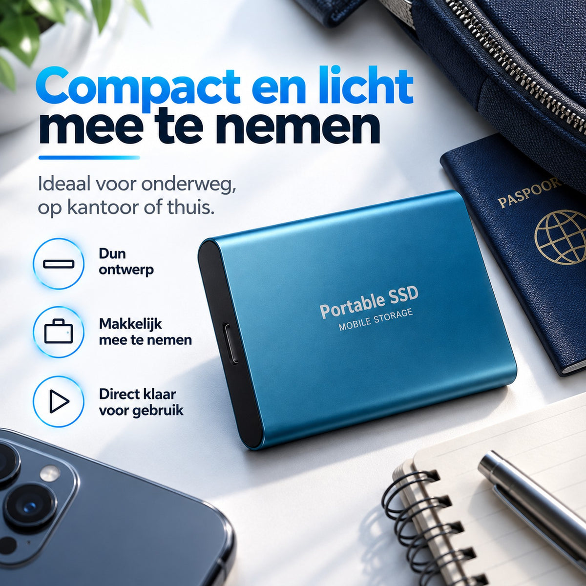 ssd van aluminiumlegering – close-up