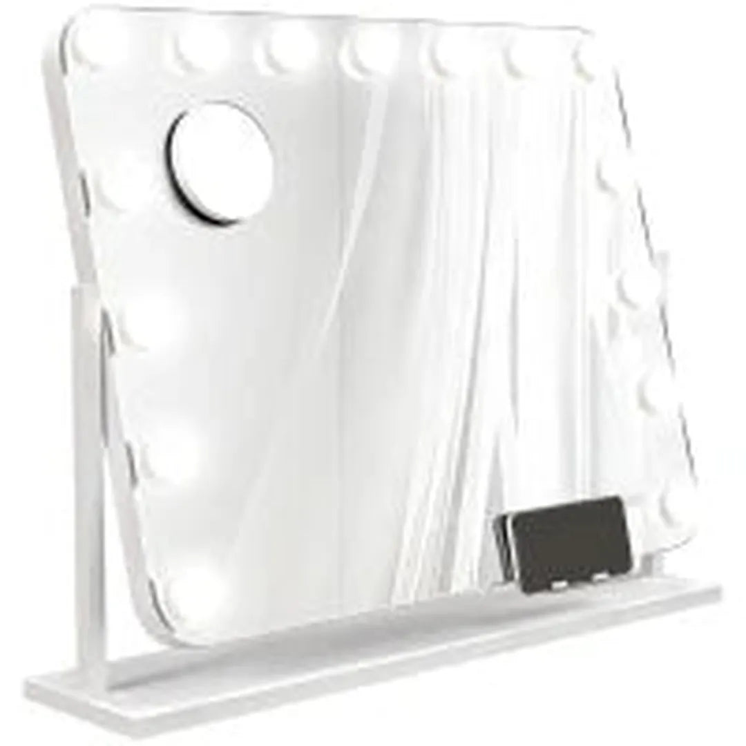 LED make-up spiegel – 3 lichtstanden – dimbaar – touchbediening – USB – 62,5 x 49,5 cm