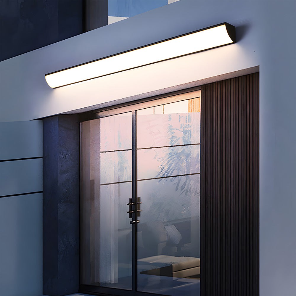 Dalvik wandlamp van aluminium en pvc – achteraanzicht