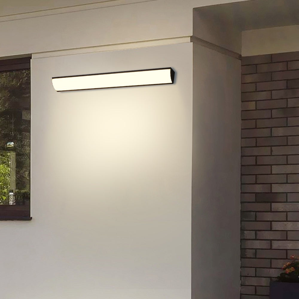 Dalvik wandlamp van aluminium en pvc – detailfoto van de afwerking