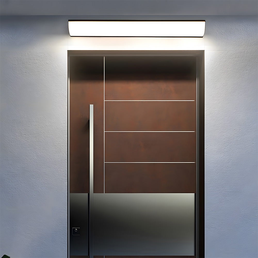 Dalvik wandlamp van aluminium en pvc – zijaanzicht