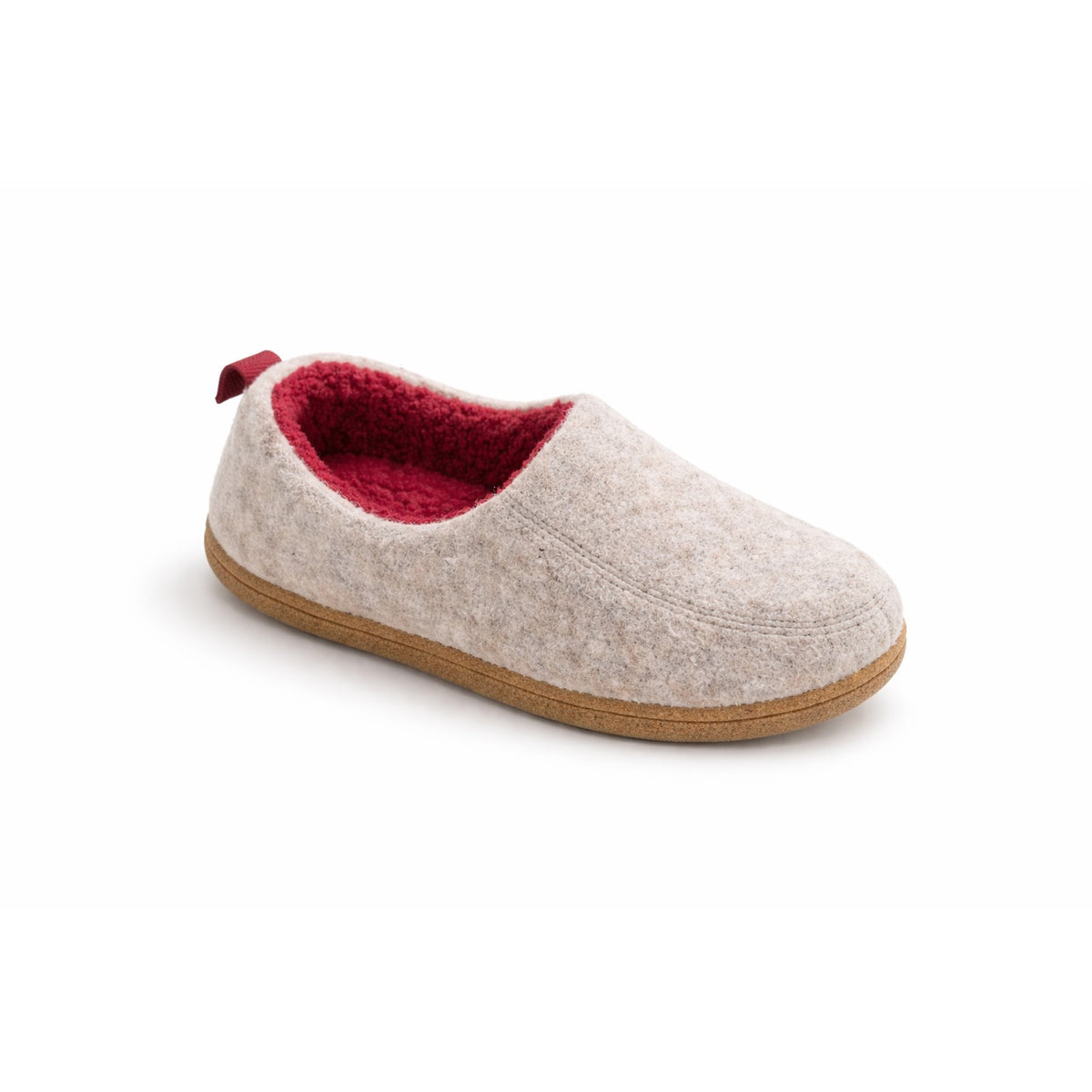 pantoffel van traagschuim – close-up