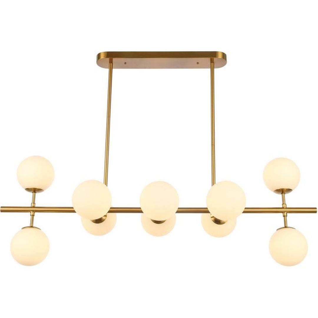 Hanglamp kroonluchter – 100 cm diameter – metalen frame – multiple lichtpunten