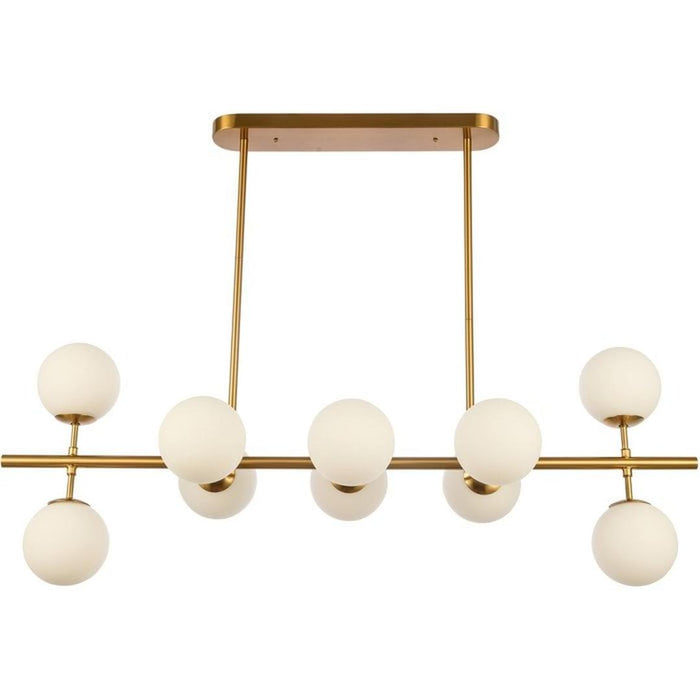 Hanglamp kroonluchter – 100 cm diameter – metalen frame – multiple lichtpunten