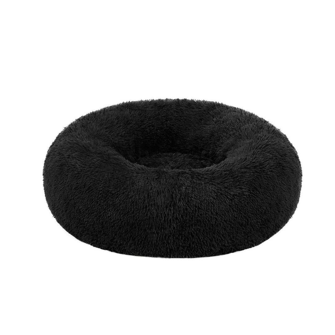 Donut hondenmand met memory foam – extra zacht pluche – afneembare vulling – antislip bodem