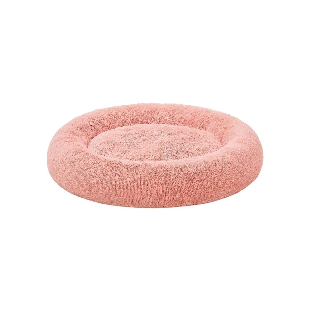 Donut hondenmand met memory foam – extra zacht pluche – afneembare vulling – antislip bodem