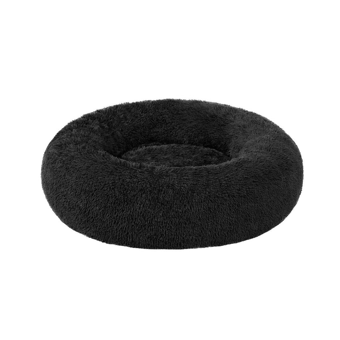 Donut hondenmand met memory foam – extra zacht pluche – afneembare vulling – antislip bodem