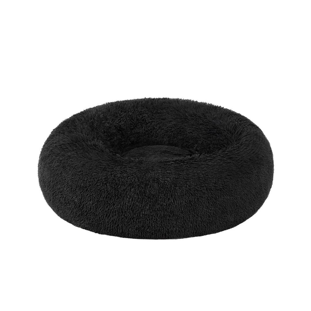 Donut hondenmand met memory foam – extra zacht pluche – afneembare vulling – antislip bodem