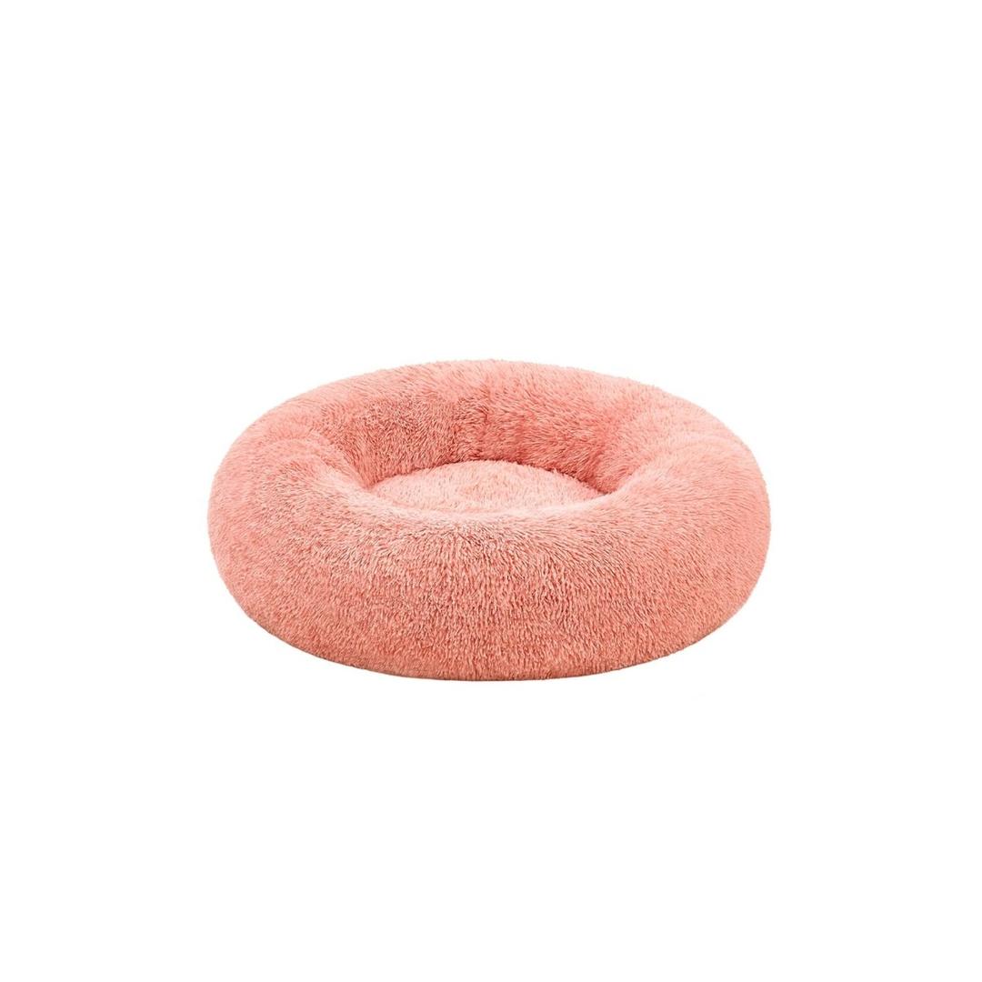 Donut hondenmand met memory foam – extra zacht pluche – afneembare vulling – antislip bodem